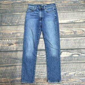 Joe's Jeans Women's Crestwood High Rise Straight Jeans Size 28‎